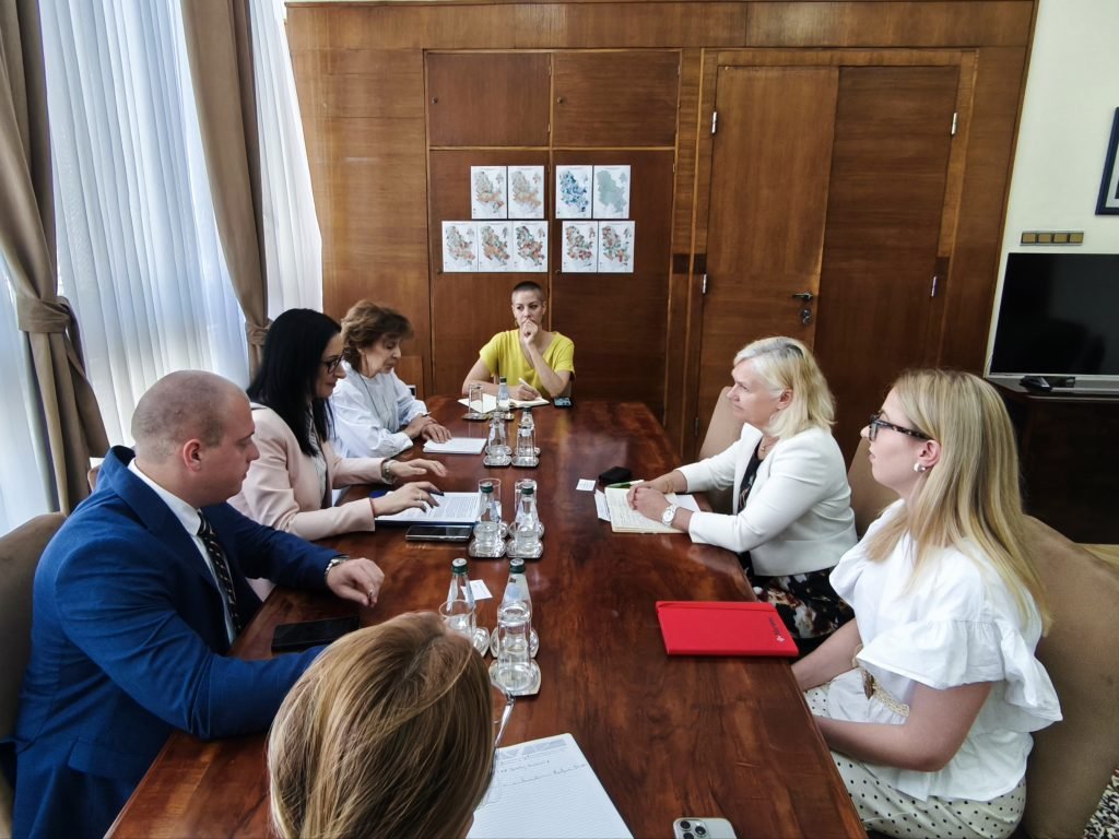 Žarić Kovačević i ambasadorka Norveške o unapređenju sistema zaštite dece i socijalne politike