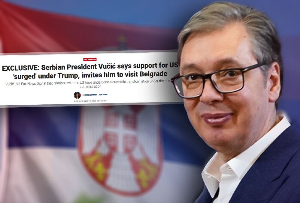 INTERVJU ALEKSANDRA VUČIĆA ZA FOKS NJUZ DIGITAL: "Odnosi Srbije i SAD su doživeli transformaciju, Trampa bi u Beogradu dočekalo više od 100.000 ljudi"