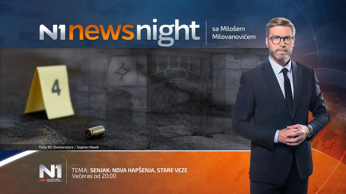 Gledajte UŽIVO Newsnight: Senjak - nova hapšenja, stare veze