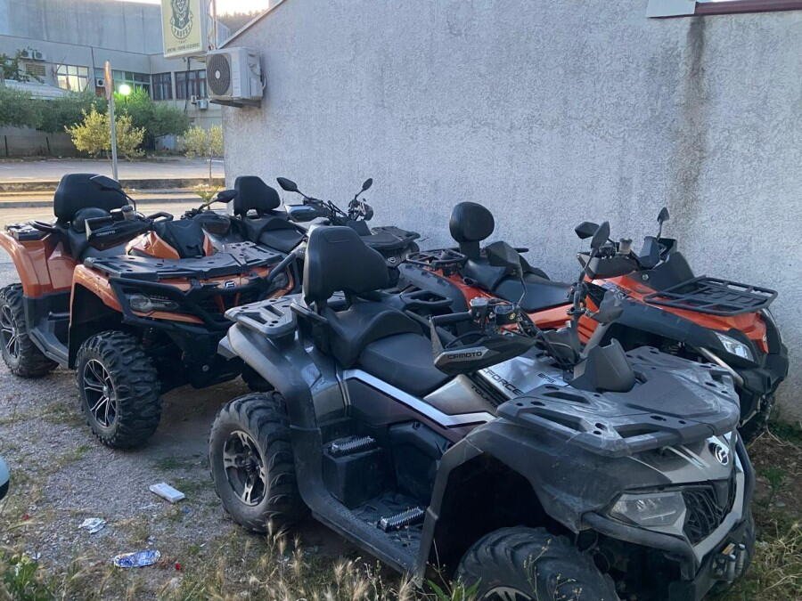 SRBIN I TRI NEMCA "PALI" U ULCINJU: Divljali kvadovima i to bez vozačkih dozvola! Evo šta im se sve stavlja na teret