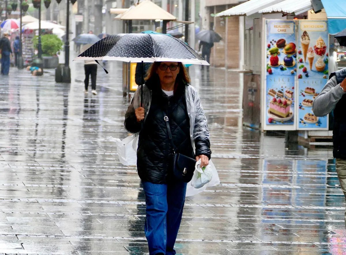 Novo upozorenje RHMZ: Obilne padavine u pojedinim krajevima Srbije, uključujući i Beograd
