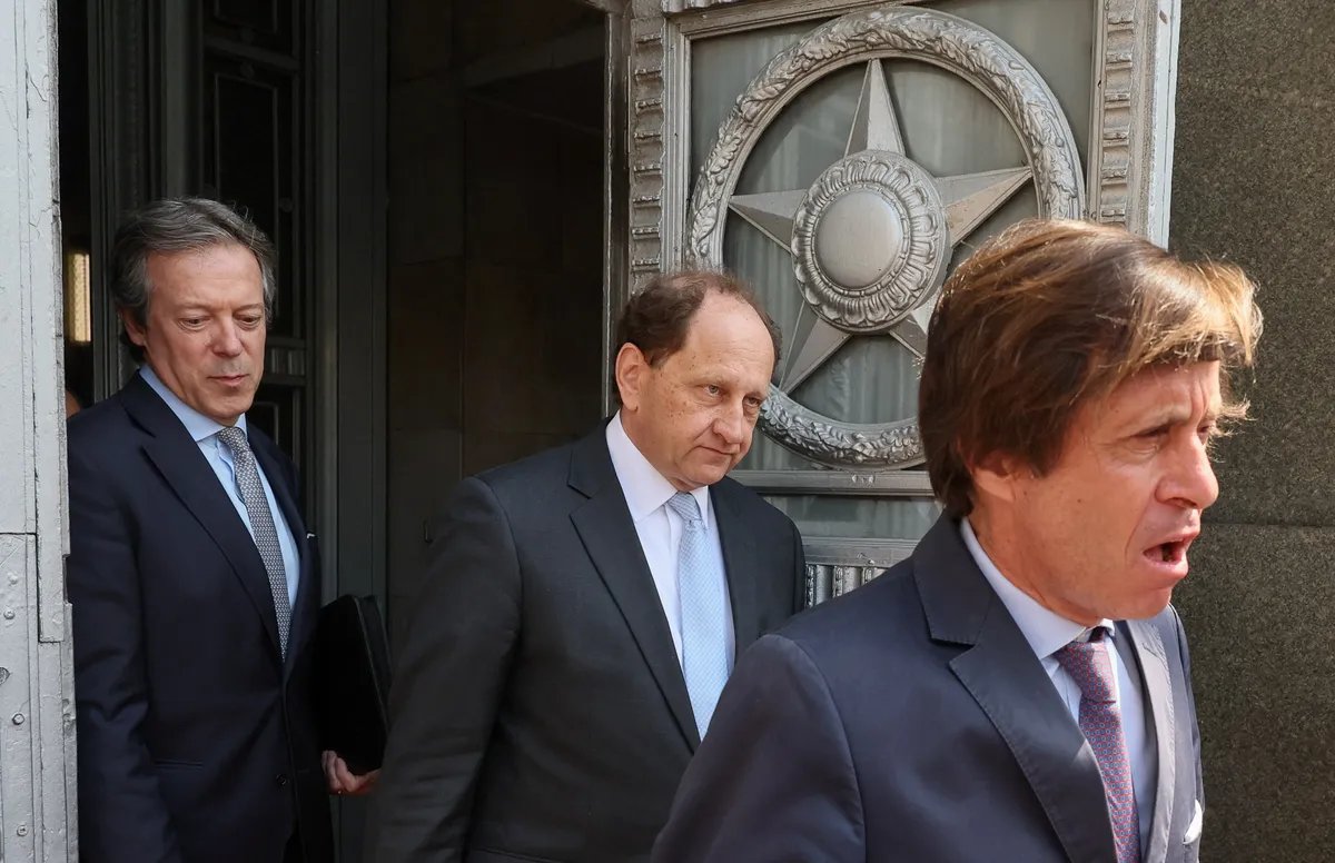Francuski, britanski i nemački ambasadori na razgovoru u ruskom ministarstvu spoljnih poslova