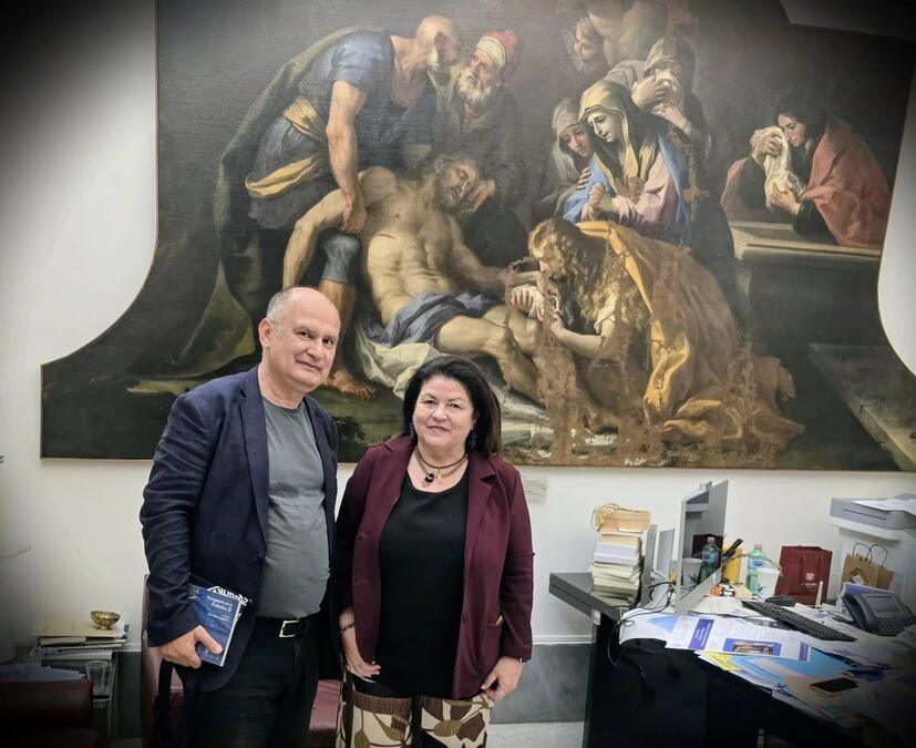 Razmena mišljenja: Sudija Ustavnog suda dr Mihajlo Rabrenović sastao se sa direktorkom Pravnog departmana Univerziteta "Federiko II"