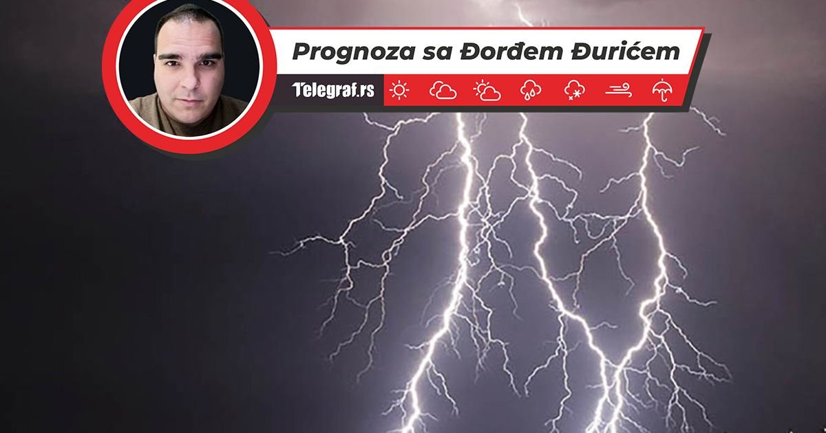 Srbi, čuvajte se! Više od 30.000 električnih pražnjenja i velike količine padavina: Evo o čemu je reč