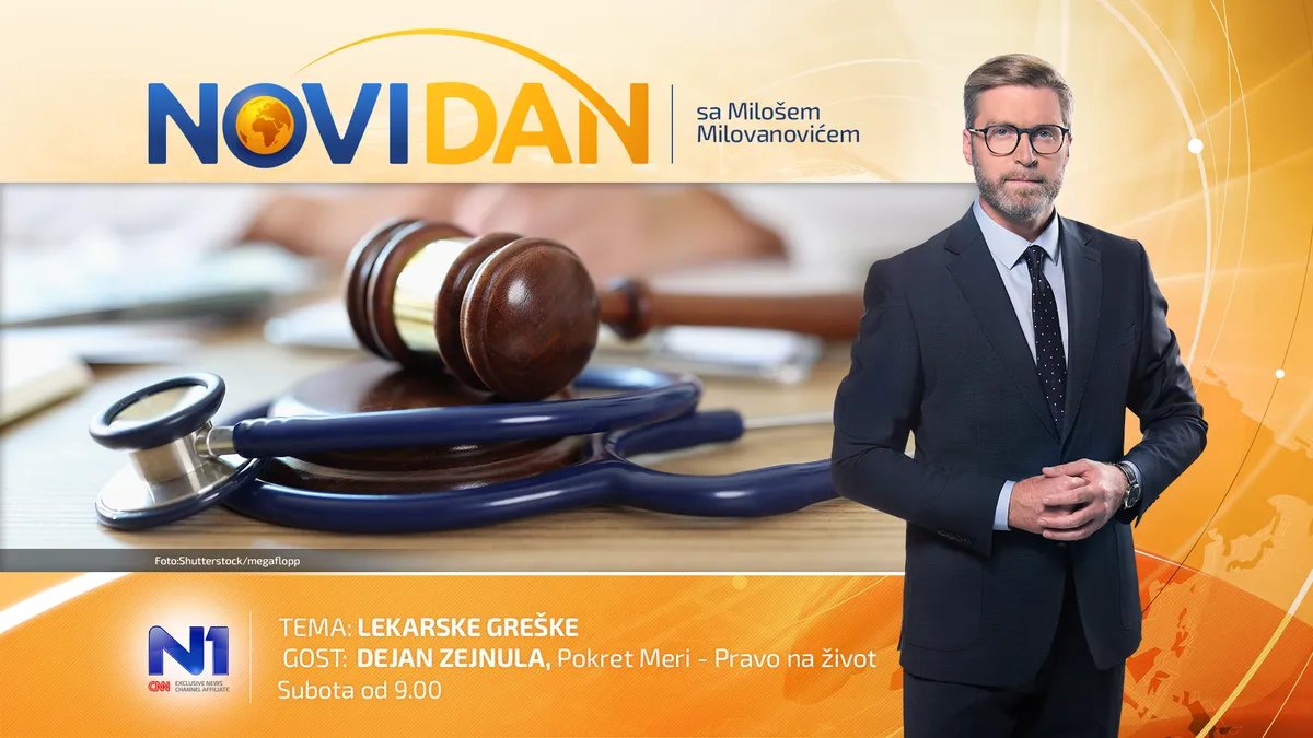 Novi dan: Lekarske greške i izbor dekana Medicinskog fakulteta