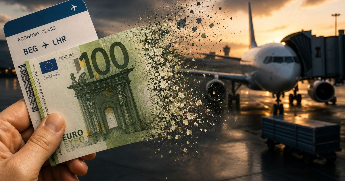 Platili ste kartu 100 evra: Koliko od toga zaista ostaje avio-kompaniji?