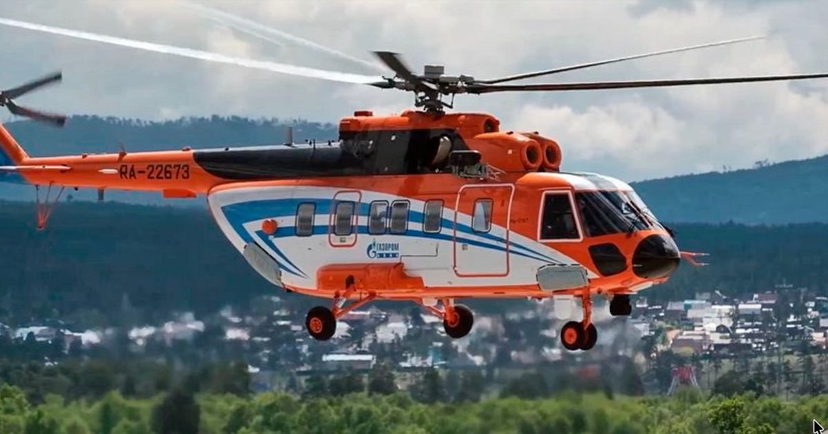 Rusija uvela u službu prvi namenski helikopter za naftne platforme: Tri Mi-171A3 predata Gaspromu.