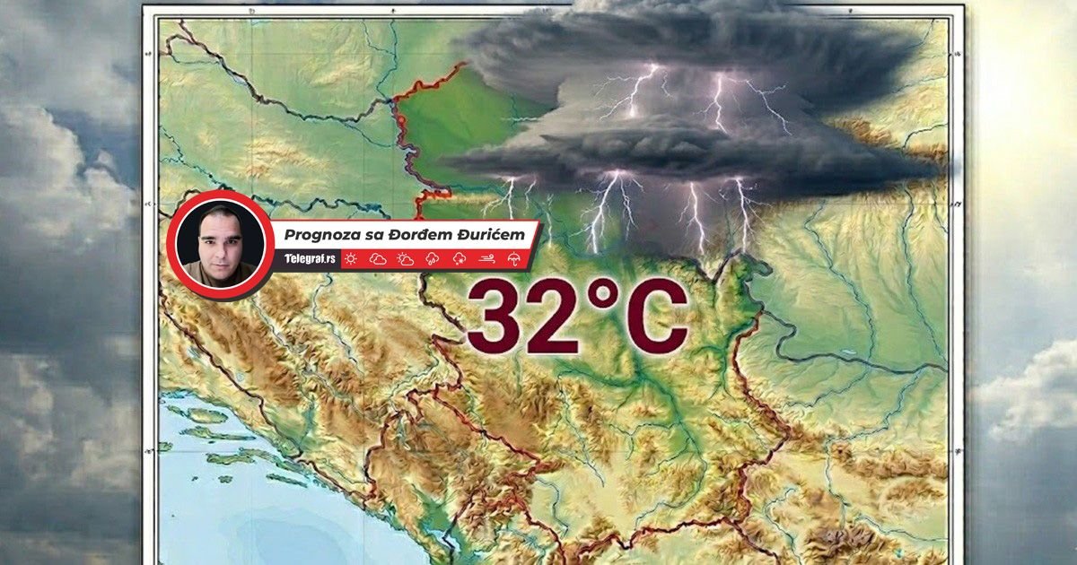 Žestoke oluje stižu u Srbiju: Ovo je tačna satnica! Ovi predeli prvi će biti na udaru, prete gromovi i grad