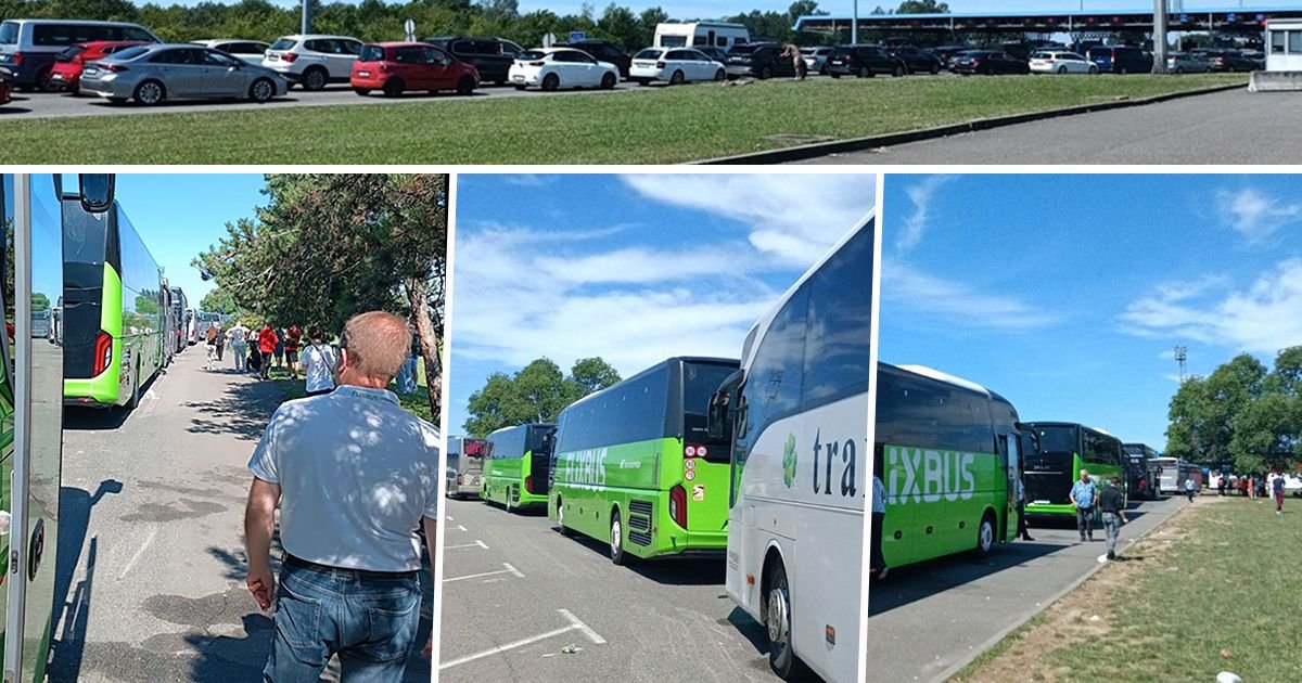 POTPUNI KOLAPS NA GRANICI! Kolone na Batrovcima stoje satima putnici očajni: Ovo je jeziva gužva!