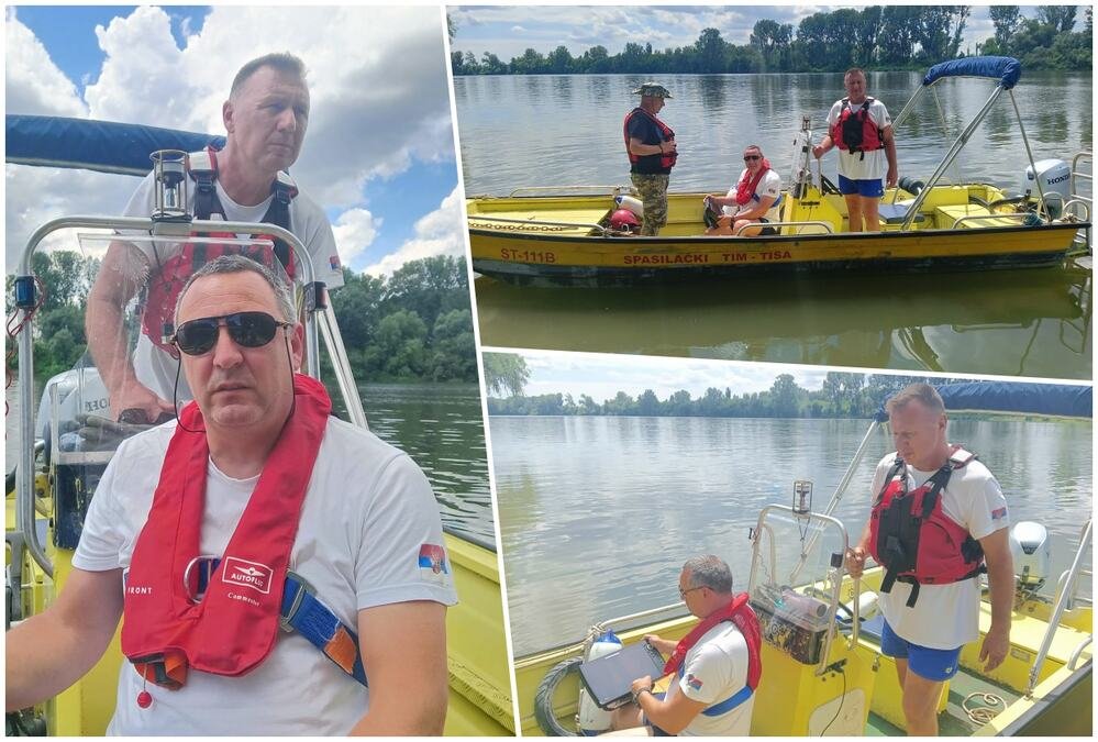 OVAKO TEČE POTRAGA ZA MUŠKARACIMA KOJI SU UPALI U TISU KOD SENTE: Videli smo da čamac nekontrolisano kruži, ovo je nezapamćena tragedija u našim vodama (foto)