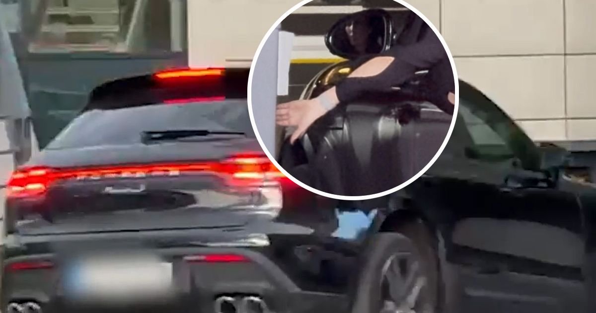 Uhvatili smo Jelisavetu Orašanin kako juri džipom ka poznatom hotelu: Glumica se dovezla sama pa ušla u garažu