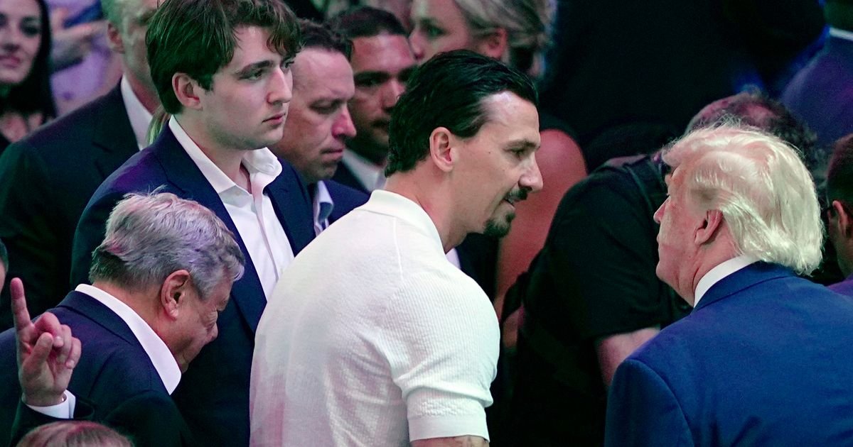 Ibrahimović puštao Amerima pesme Lepe Brene, pa se izljubio sa Donaldom Trampom i Melanijom