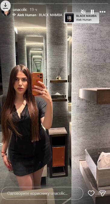 UBISTVENA KOMBINACIJA UNE ČOLIĆ! Minić, čipka i kosa do struka napravili haos na mrežama (FOTO)