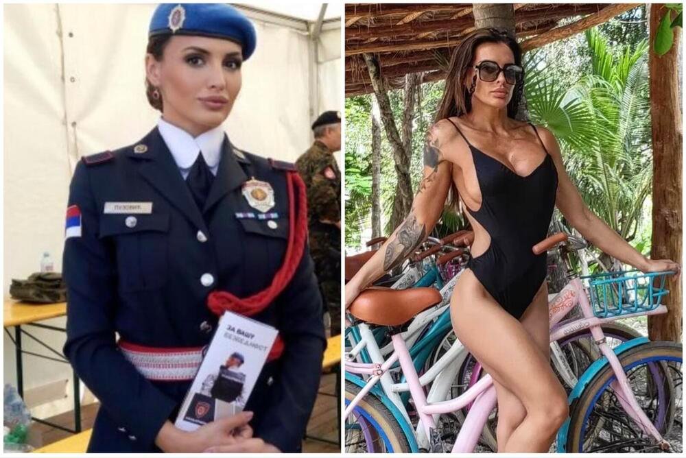 BIBA JE NAJATRAKTIVNIJA SRPKINJA U UNIFORMI: Imala prosek preko 9, a na mrežama pokazala "DRUGO LICE" (FOTO)