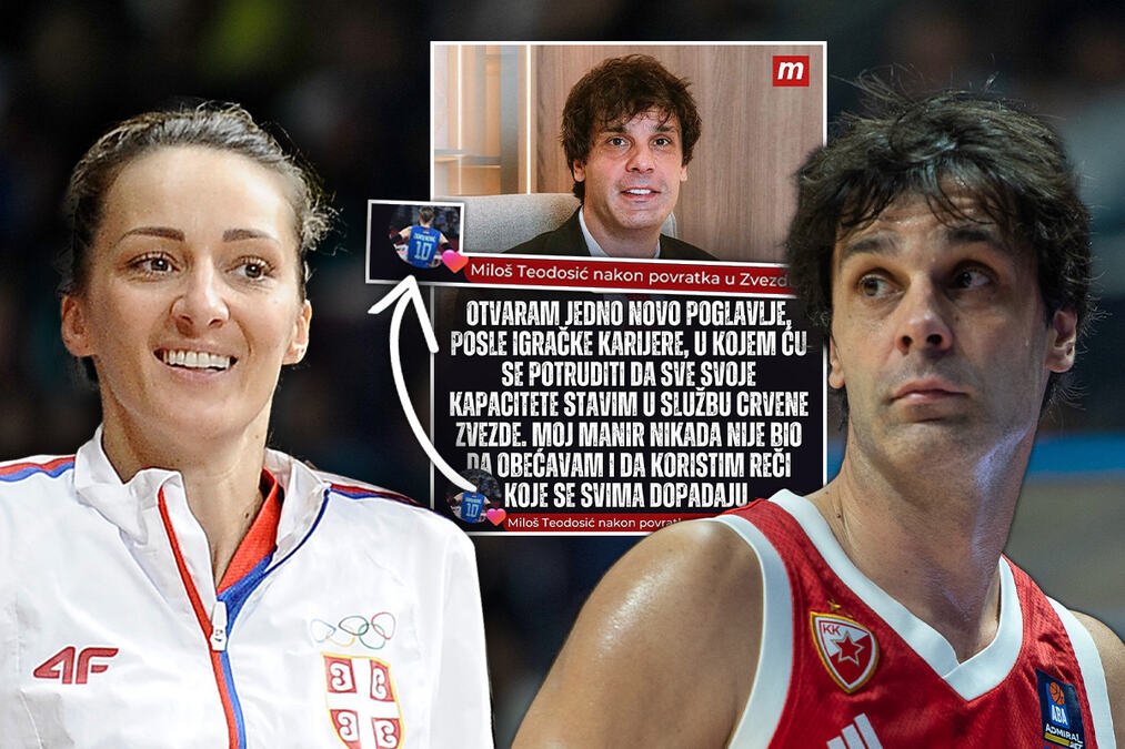 STARA LJUBAV PONOVO SE BUDI!Teodosić se razveo od Jelisavete, pa obnovio kontakt s bivšom verenicom Majom Ognjenović