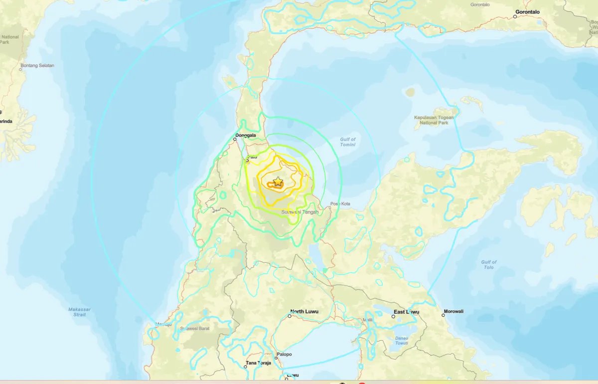 Zemljotres magnitude 6,7 pogodio Indoneziju, nema informacija o žrtvama