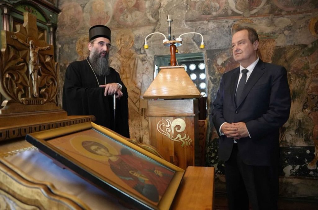 Dačić poseti manastir Ajdanovac