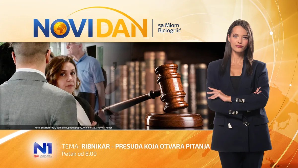 Gledajte UŽIVO Novi dan: Ribnikar - presuda koja otvara pitanja