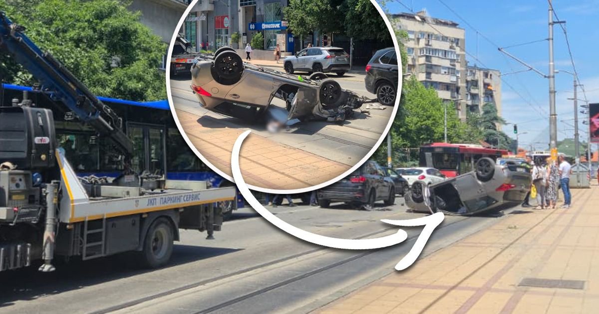 72-YEAR OLD CRASHED INTO BMW, FLIPPED HIS CAR AND DIED: Details about Belgrade tragedy!