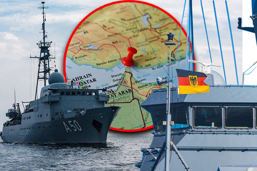 BRODOVI BUNDESVERA KRENULI KA ORMUSKOM MOREUZU! "Fulda" i "Mozel prošli su kroz Suecki kanal, nemački vojnici se spremaju za OPASNU MISIJU (FOTO)