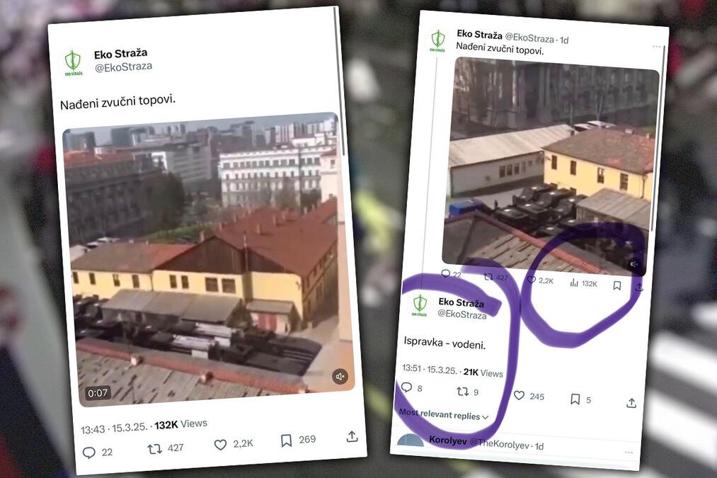 LAŽ O ZVUČNOM TOPU PLASIRALI PRE VREMENA! Isplivao ključni dokaz višemesečnog pripremanja afere, blokaderi greškom otkrili tajni plan! (FOTO)