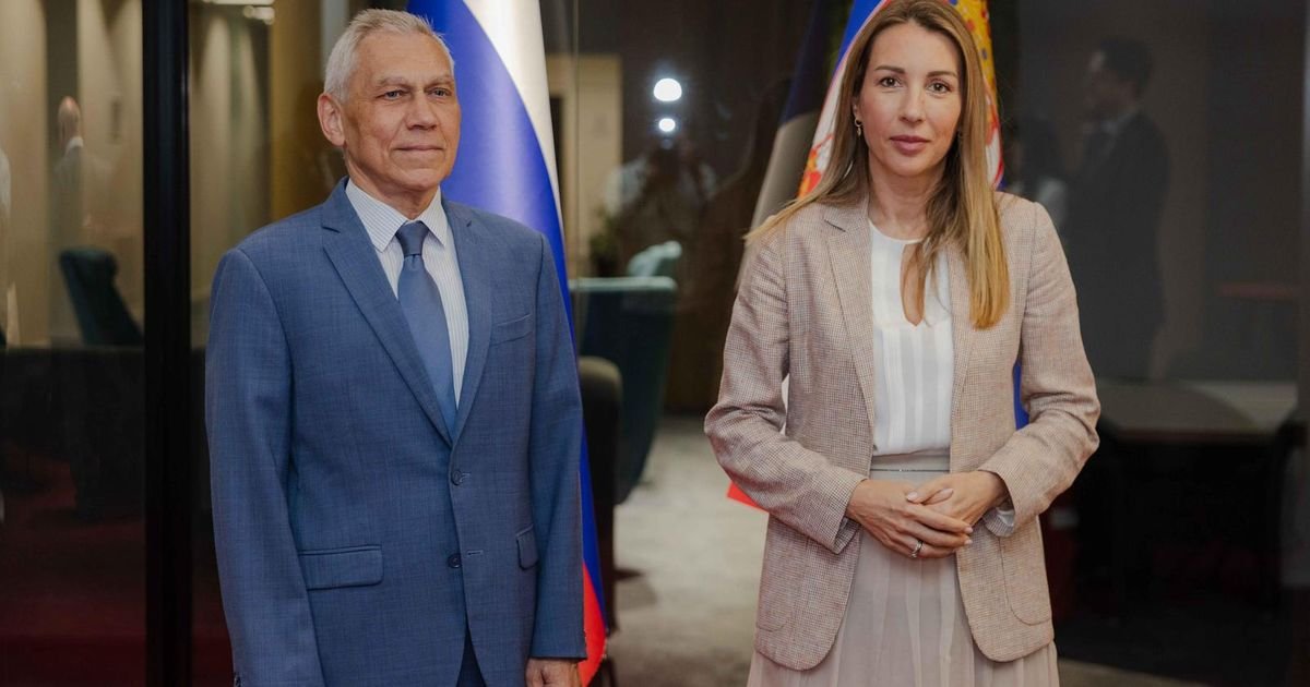 Đedović Handanović se sastala sa ruskim ambasadorom: NIS u fokusu razgovora