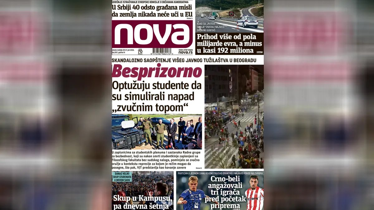 "Nova" piše: Kako su Putevi Srbije postali najveći državni gubitaš