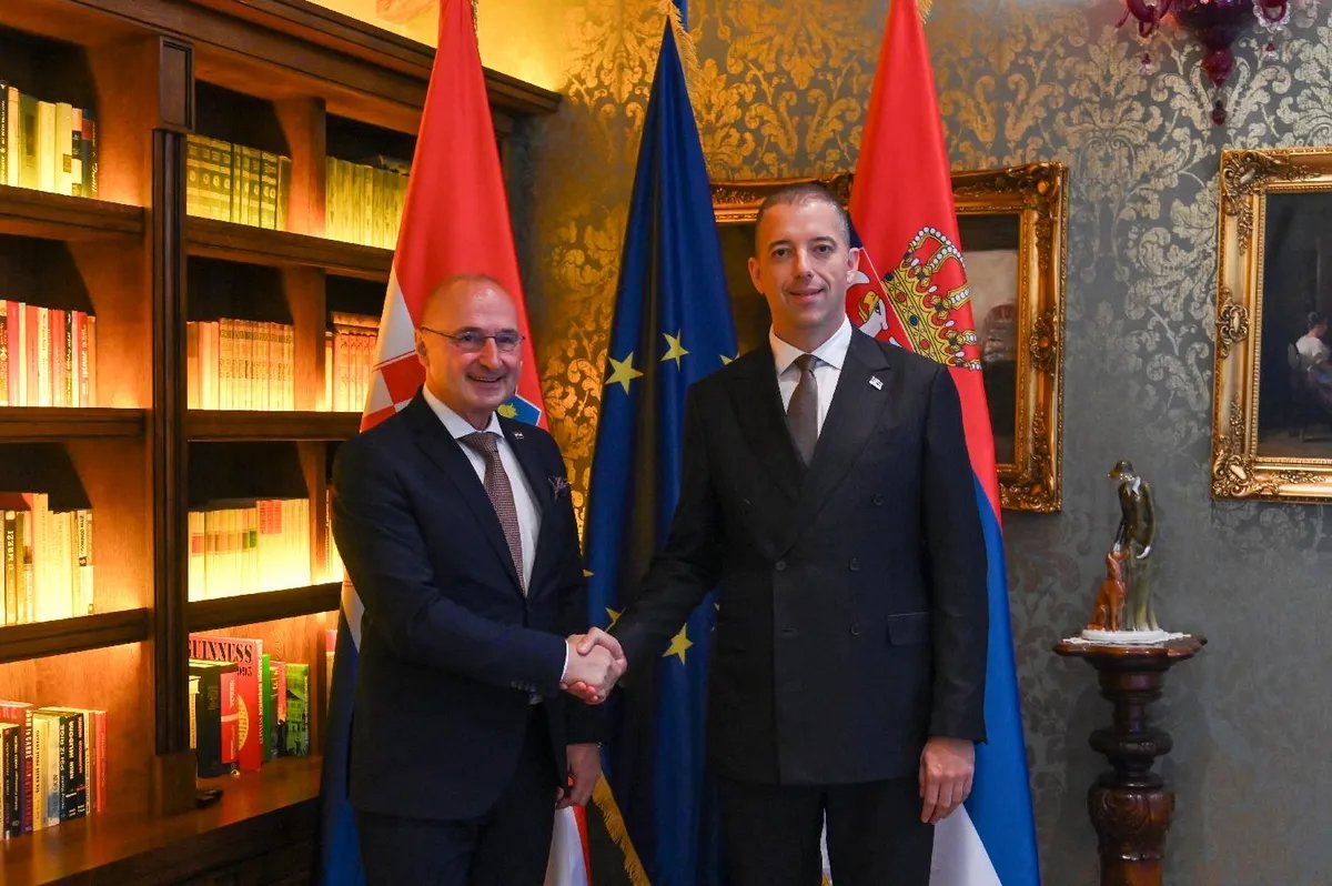 Grlić-Radman sa Đurićem: Inicirano pokretanje pitanja koja opterećuju odnose Srbije i Hrvatske