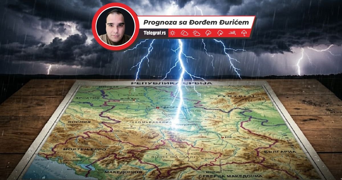 Vrelina stigla u Srbiju, biće 36C! Evo kada se očekuju pljuskovi sa grmljavinom: PRETE oluje, grad i gromovi