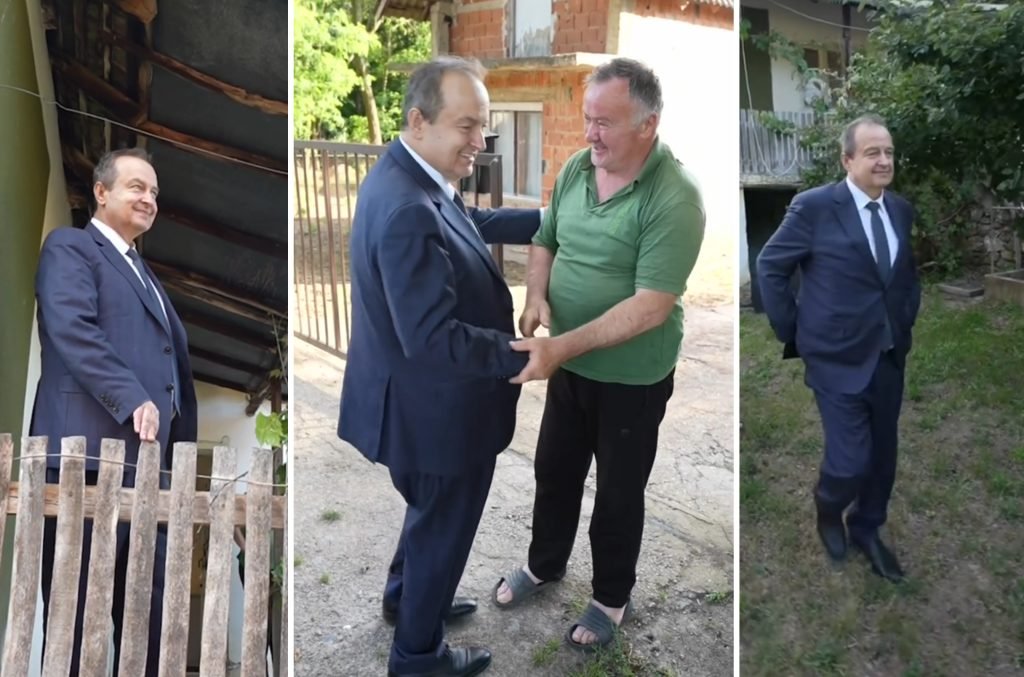 Dačić obišao rodnu kuću svog oca u selu Pretrešnja (VIDEO)