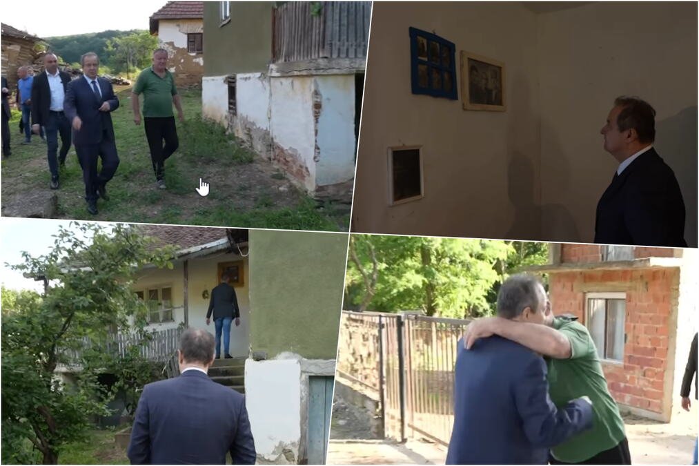MINISTAR DAČIĆ OBIŠAO KOD BLACA RODNU KUĆU SVOG OCA: "Odatle je sve počelo, to je moja postojbina"! (VIDEO)