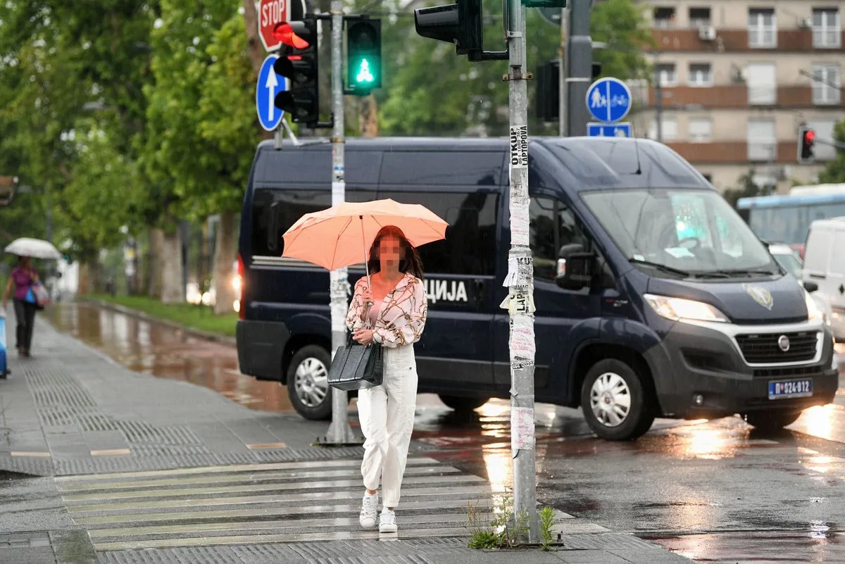 U Srbiji danas toplo i nestabilno sa kišom