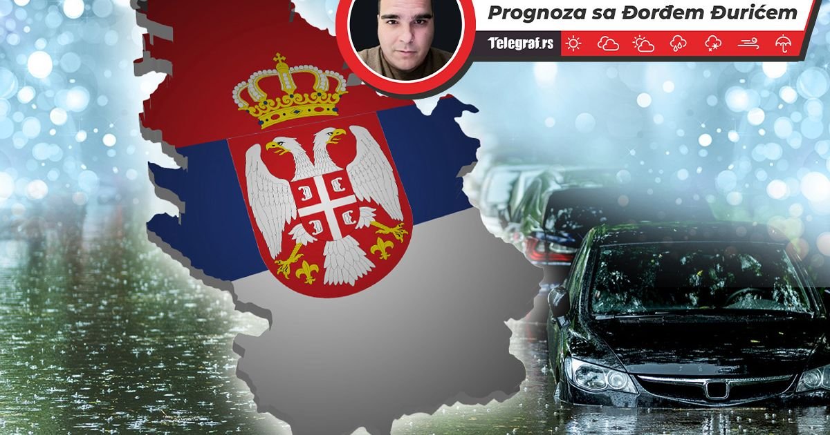 I danas pljuskovi sa grmljavinom, moguće i nepogode! Sunčano će biti u jednom delu zemlje: Temperatura do 34