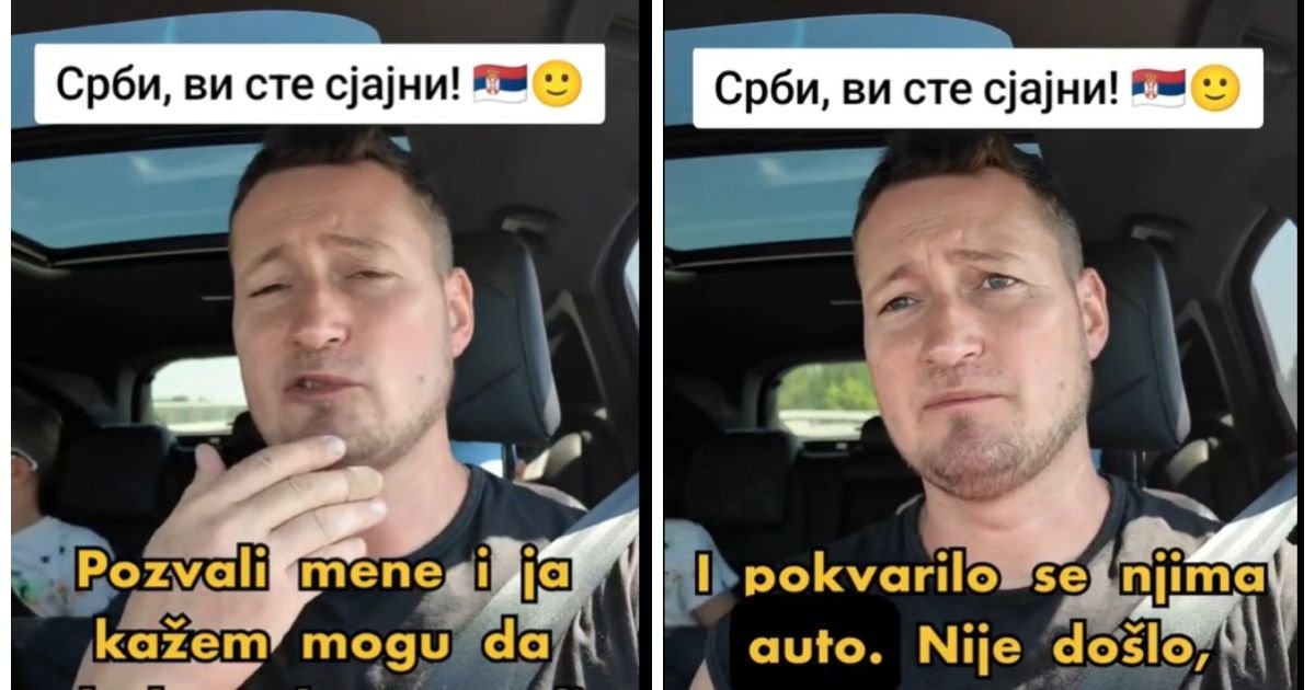 "Srbi, za nas ovo nije normalno": Rus zanemeo zbog postupka automehaničara, nije mogao da veruje šta se dešava