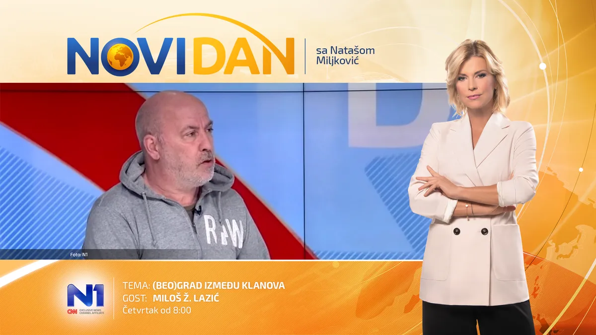 Gledajte UŽIVO Novi dan: (Beo)grad između klanova