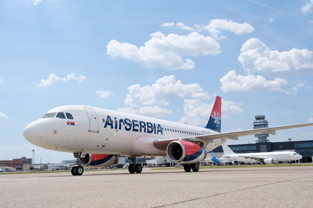 Novi erbas A320 stigao u flotu Er Srbije