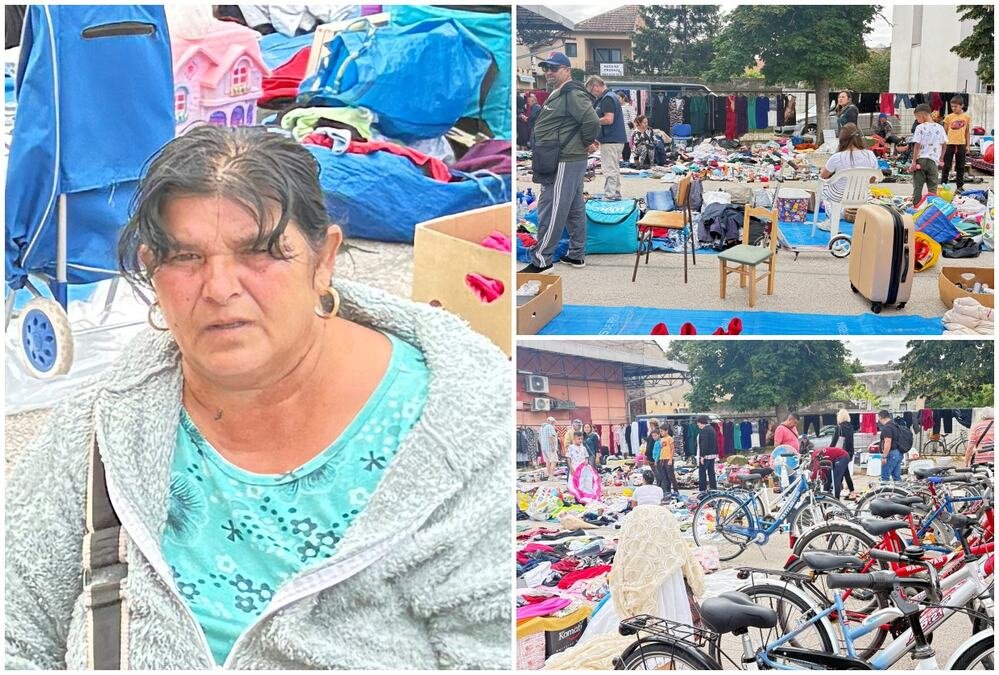 "OD OVOGA SAM ŠKOLOVALA DECU!" Prodavci sa buvljaka u Sremskoj Mitrovici strepe: Ne bežimo od poreza, samo nam dajte da radimo (FOTO)