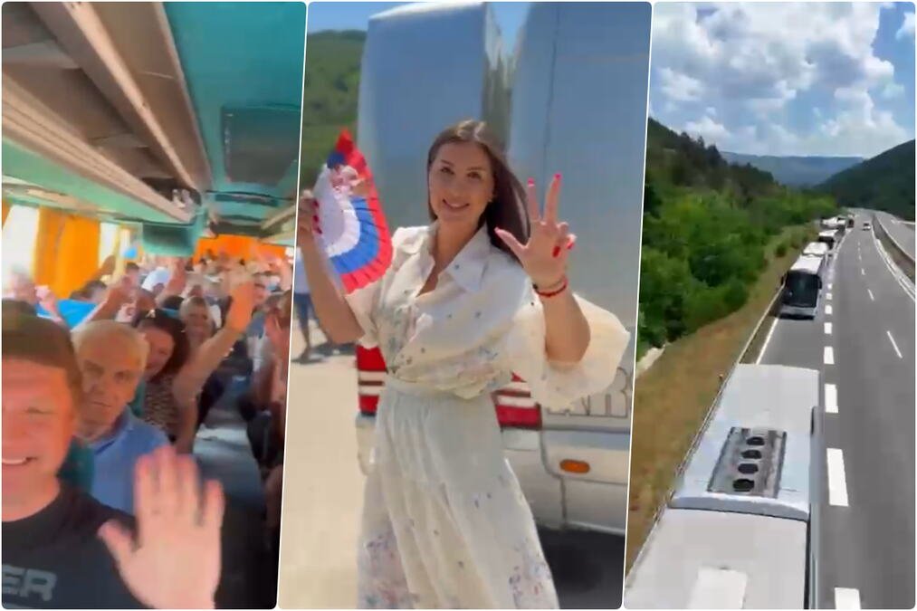 VESELI JUŽNJACI DONELI POZITIVNU ENERGIJU U PRESTONICU! Narod iz Pirota, Babušnice, Dimitrovgrada i Bele Palanke stigli na skup "Srbija, jedna porodica" (FOTO)