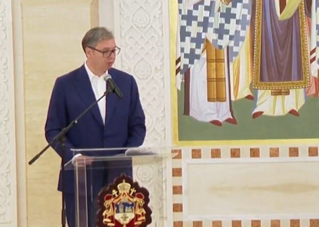 UŽIVO NA VIDOVDAN SE SVE VIDI! Moćne reči predsednika Vučića u Hramu Svetog Save, potpisan ugovor o završetku radova