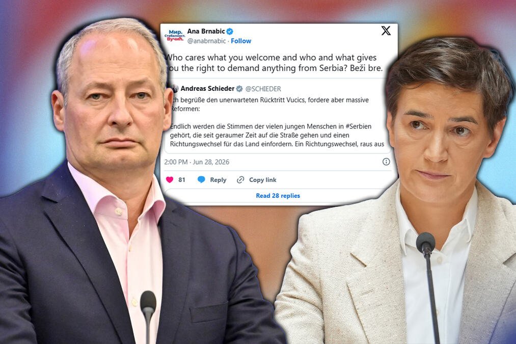 ANA BRNABIĆ ODJAVILA EVROPOSLANIKA ŠIDERA: "Ko i šta vam daje pravo da bilo šta zahtevate od Srbije? Beži bre"!