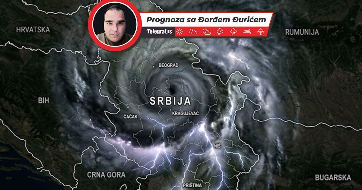 Grmljavinske oluje prete Srbiji, moguć i GRAD: Evo kada stižu pljuskovi i OSVEŽENJE
