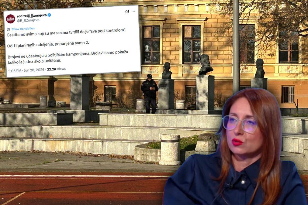 BLOKADERSKI PROFESORI UNIŠTILI JOVINU GIMNAZIJU! Od 11 planiranih odeljenja, popunjena samo dva