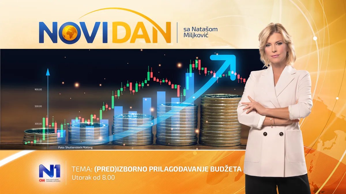Gledajte Novi dan UŽIVO: (Pred)izborno prilagođavanje budžeta