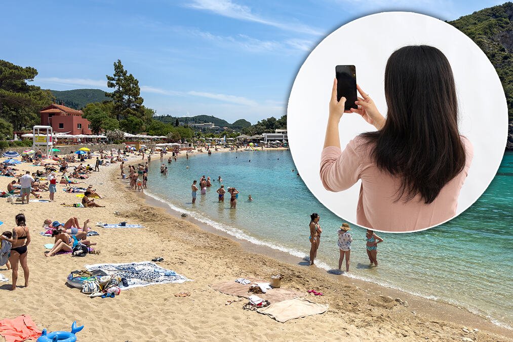 Užas u Grčkoj! Otac skočio na ženu i oteo joj telefon! Poljakinja tajno slikala decu na plaži, kad je stigla policija usledio šok, evo šta je nađeno u telefonu