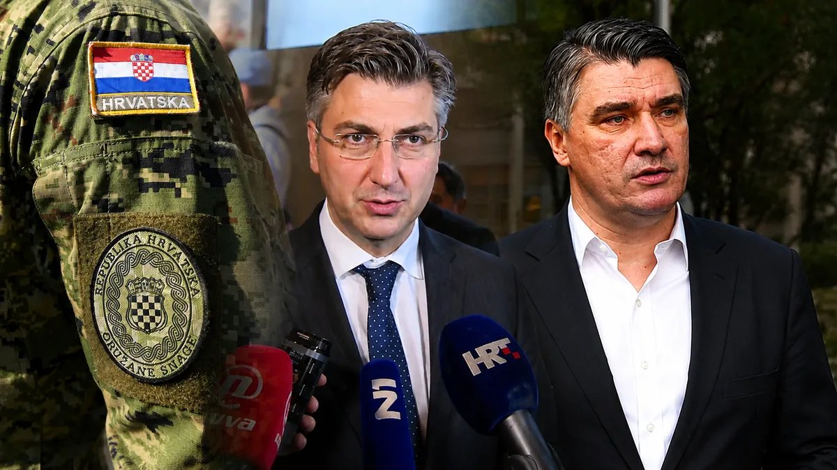 Bura u Hrvatskoj oko slanja vojnika na paradu u Parizu - tačke razdora Makron i "Beograd, moskovski satelit"