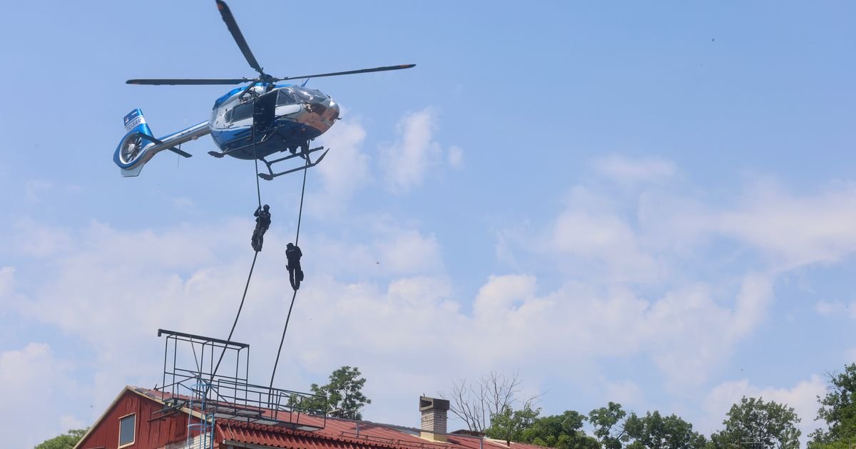 Helikopter, specijalci i taktičke akcije: Žandarmerija pokazala vrhunsku obučenost
