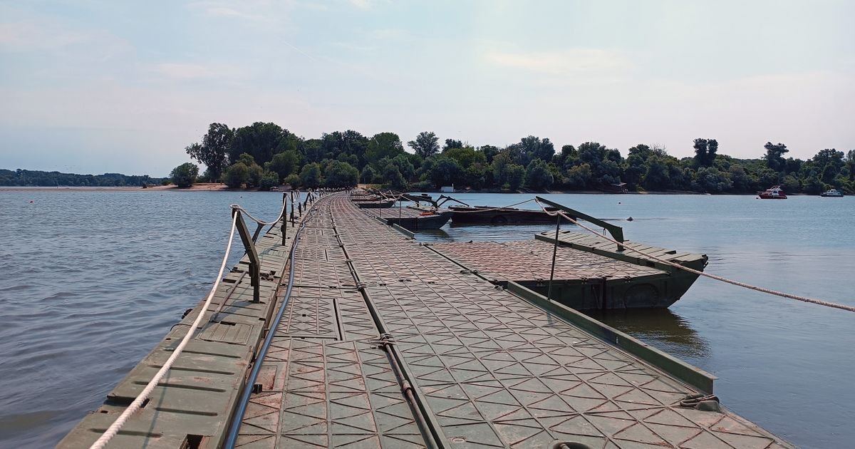 Lido ponovo "na dohvat ruke": Postavljen pontonski most preko Dunava!