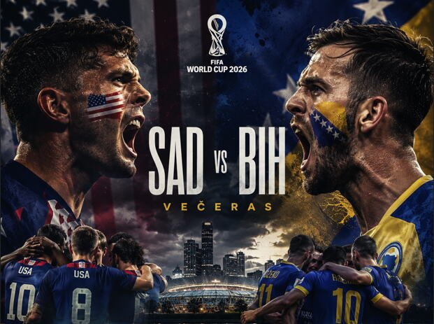 SAD - BOSNA I HERCEGOVINA: Noćni spektakl na Mundijalu!