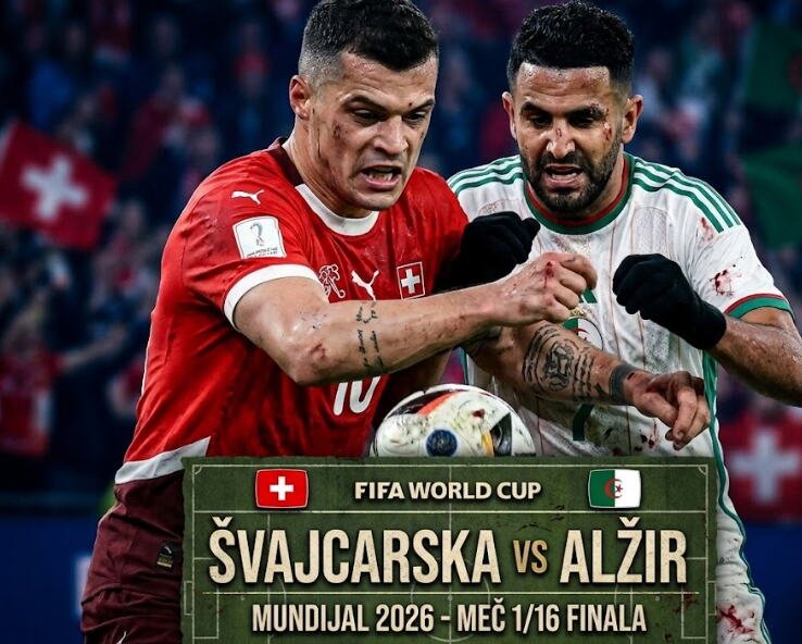 ŠVAJCARSKA - ALŽIR: Švajcarci poveli iz prve šanse!
