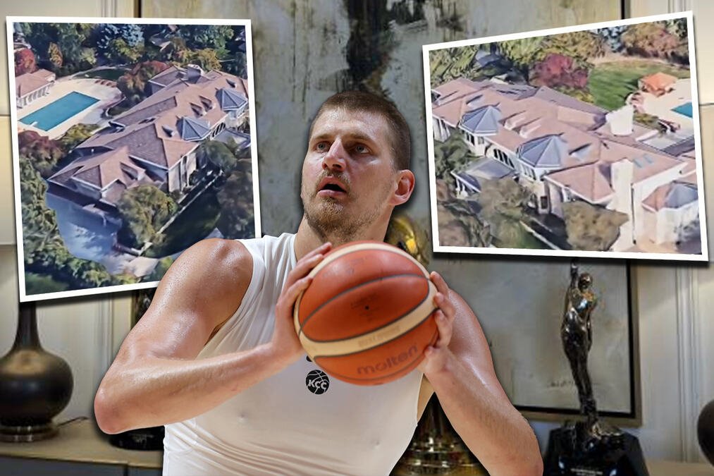 ZAVIRITE U REZIDENCIJU NIKOLE JOKIĆA OD 4,5 MILIONA $! Ima 29 soba, bioskop, teretanu, bazen, a ono što je napravio u dvorištu je fascinantno (FOTO)